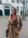 Penny Lane - Afghan Style Suede Winter Coat