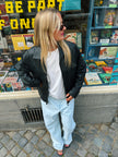 Oversized Leather Vintage Jacket