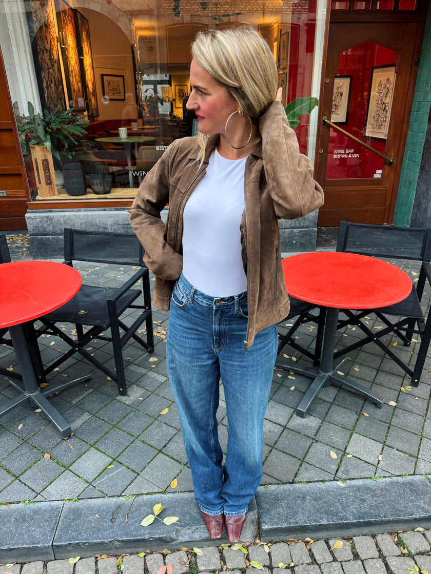 Brown Suede Vintage Jacket