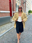 Beige Oversized Vintage Blazer