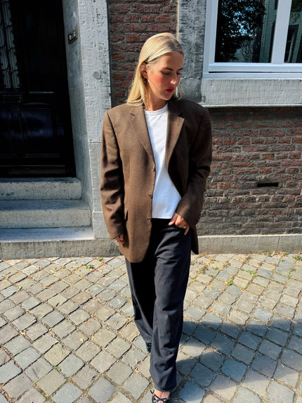 Dark Brown Vintage Blazer