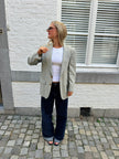 Light Grey Oversized Blazer
