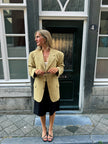 Beige Oversized Vintage Blazer