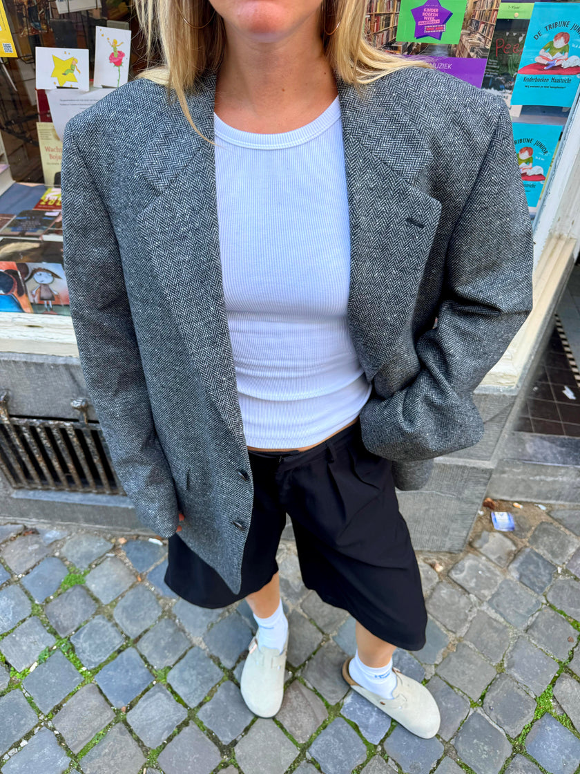 Dark Grey Vintage Blazer