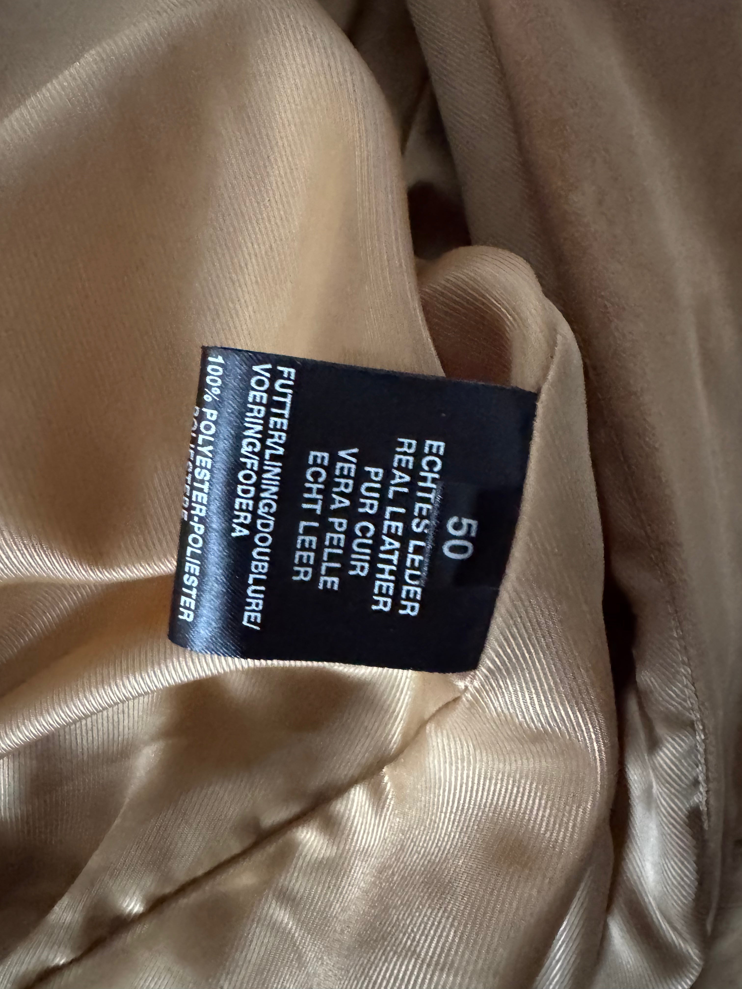 Camel Beige Oversized Suede Blazer