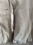 Light Beige Suede Vintage Trenchcoat