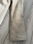 Light Beige Suede Vintage Trenchcoat
