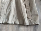 Light Beige Suede Vintage Trenchcoat