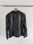 Chic & Short Brown Leather Jacket