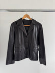 Chic & Short Brown Leather Jacket
