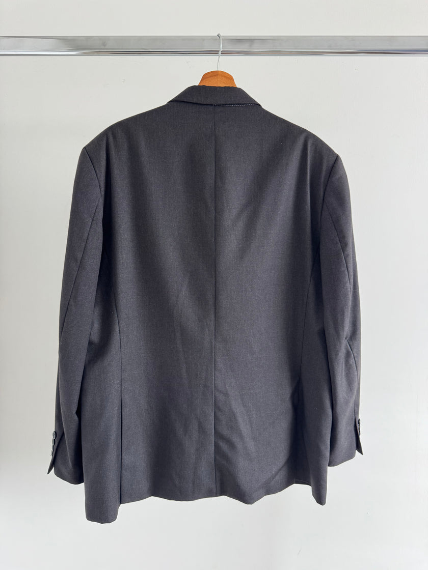 Black Oversized Vintage Blazer