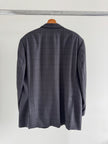 Dark Grey Checked Blazer