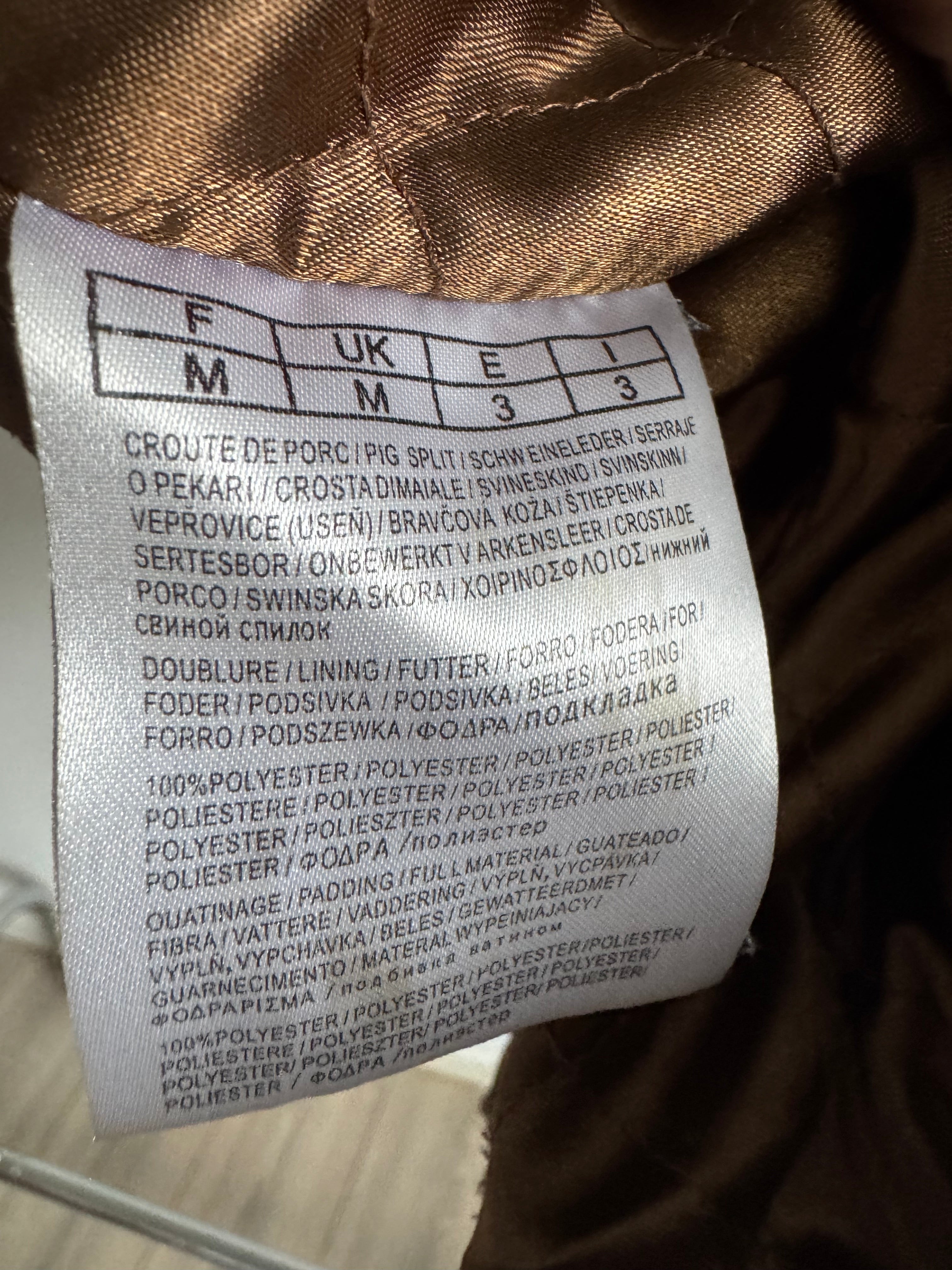 Penny Lane Style Suede Jacket with Fur