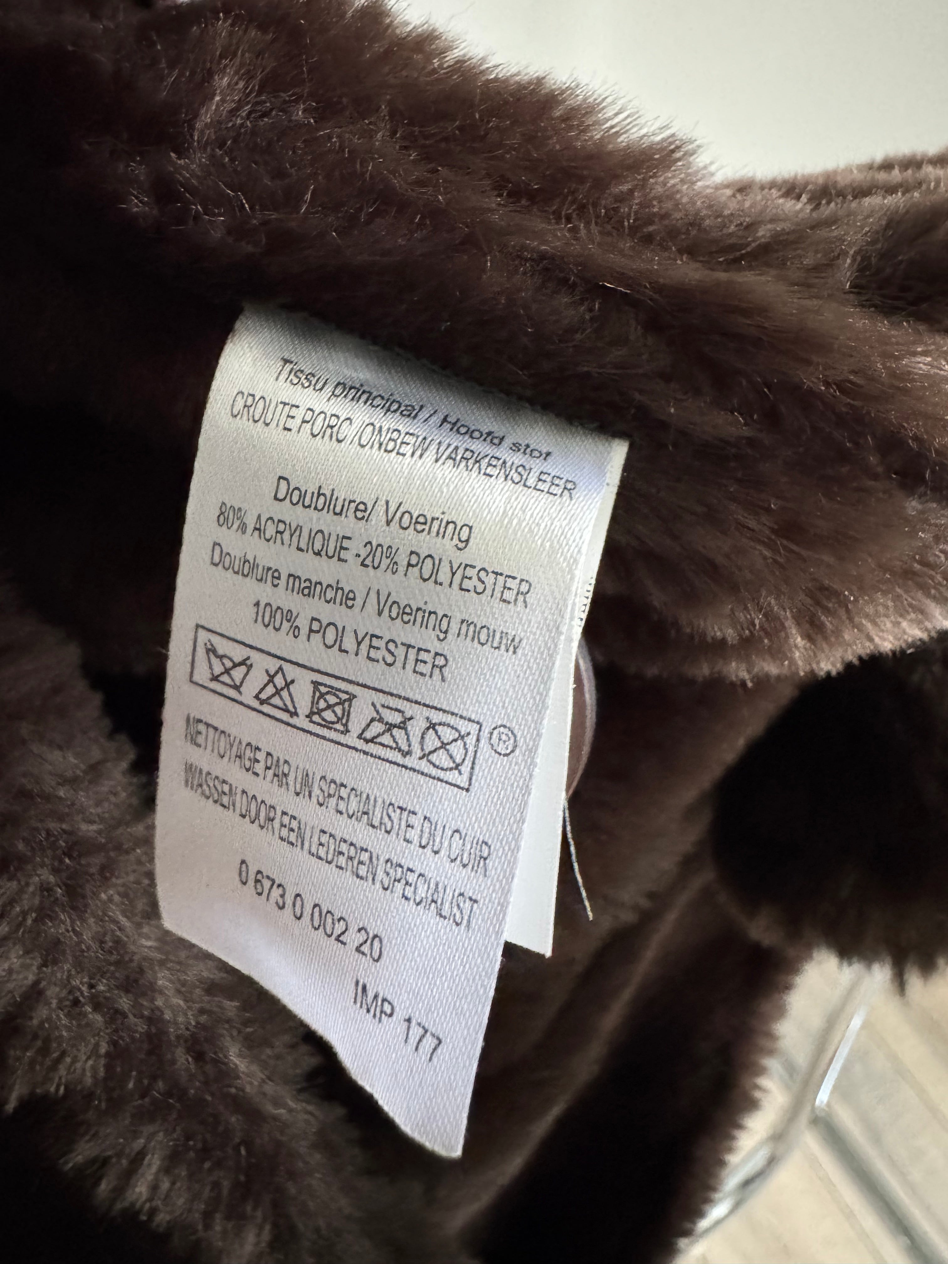 Dark Brown Suede Penny Lane Style Jacket