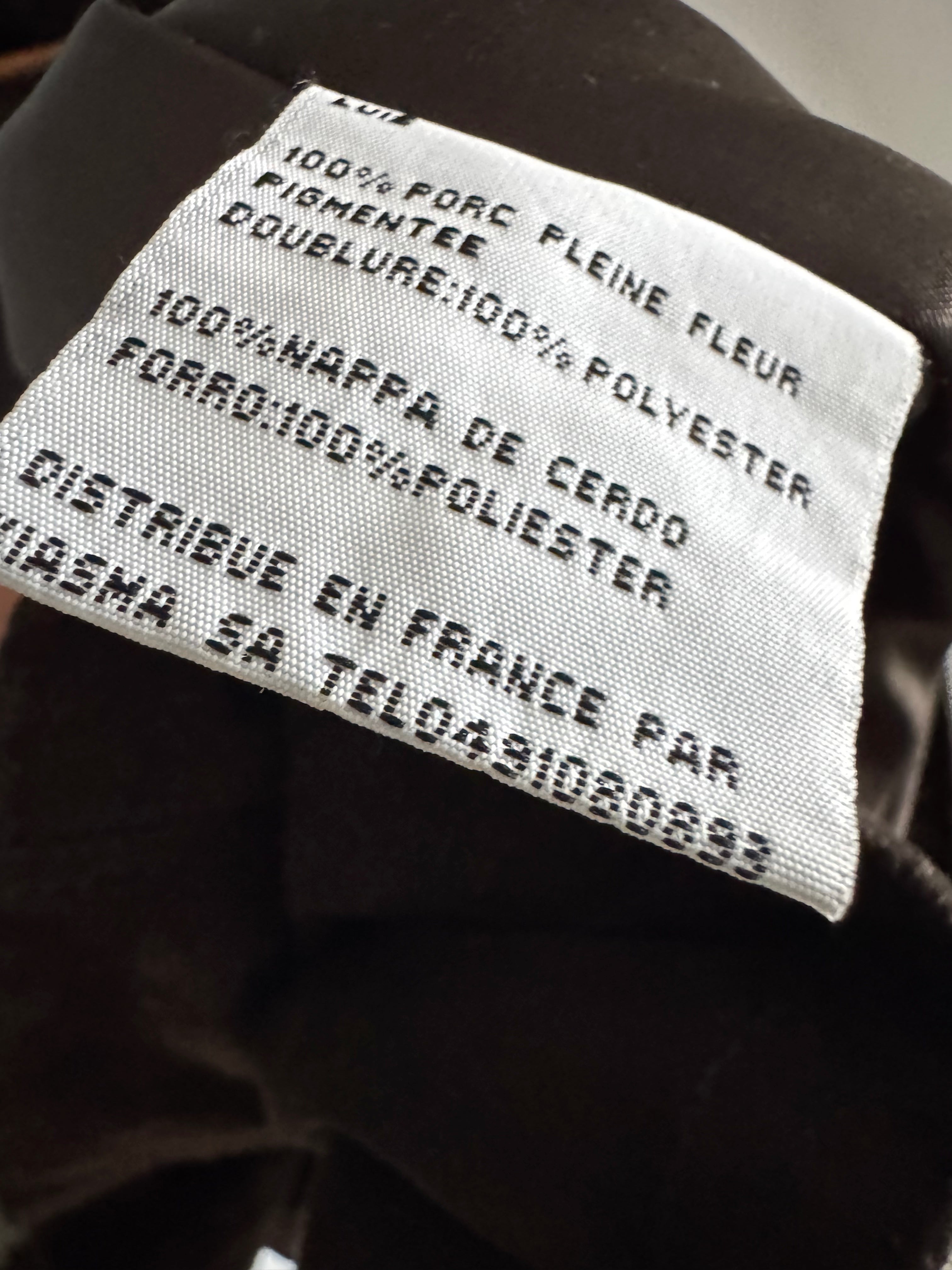 Oversized Dark Brown Suede “Dad” Jacket