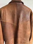 Vintage Aviator / Biker Leather Jacket
