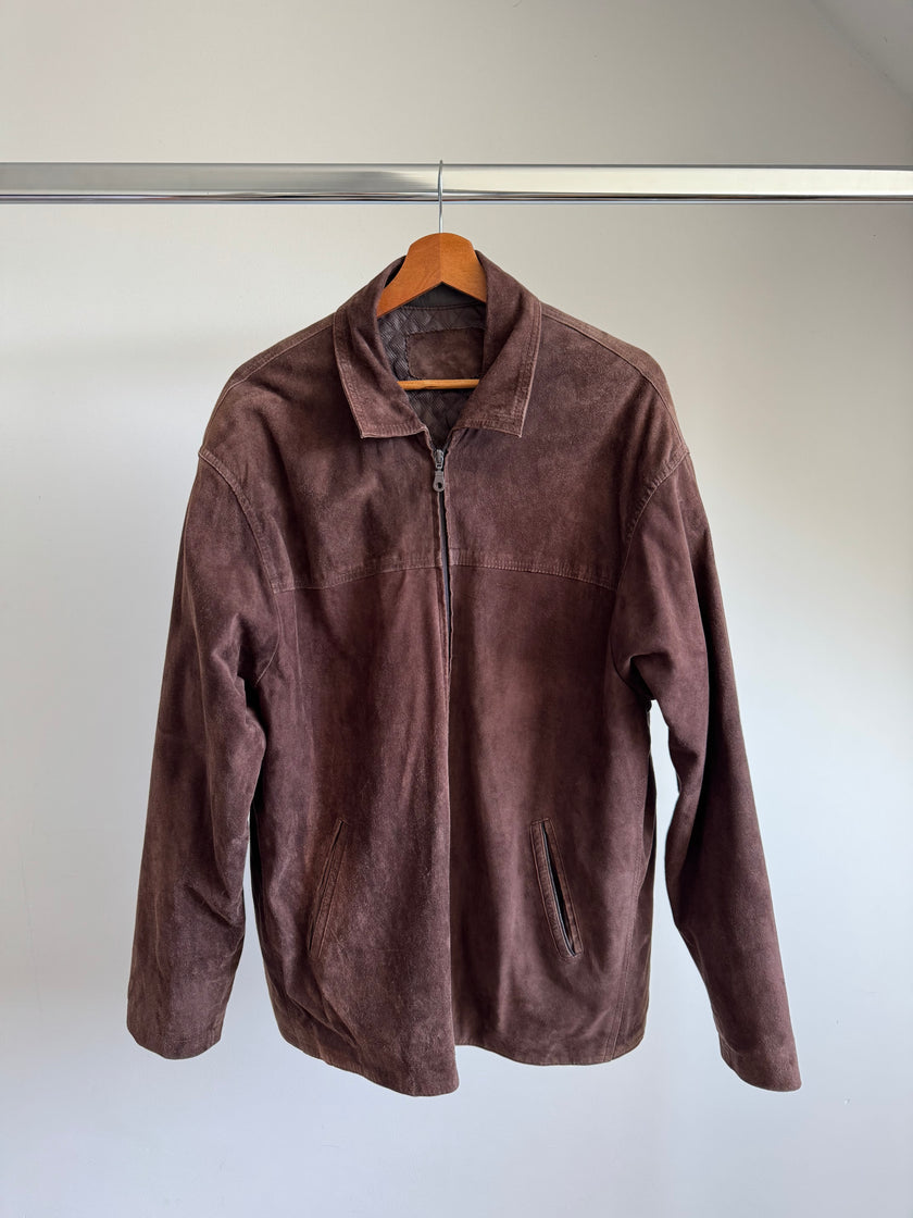 Super Oversized Vintage Dad Bomber Jacket