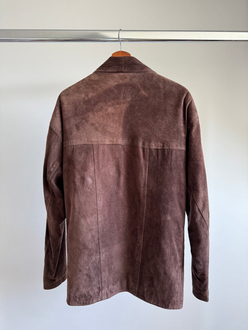 Super Oversized Vintage Dad Bomber Jacket