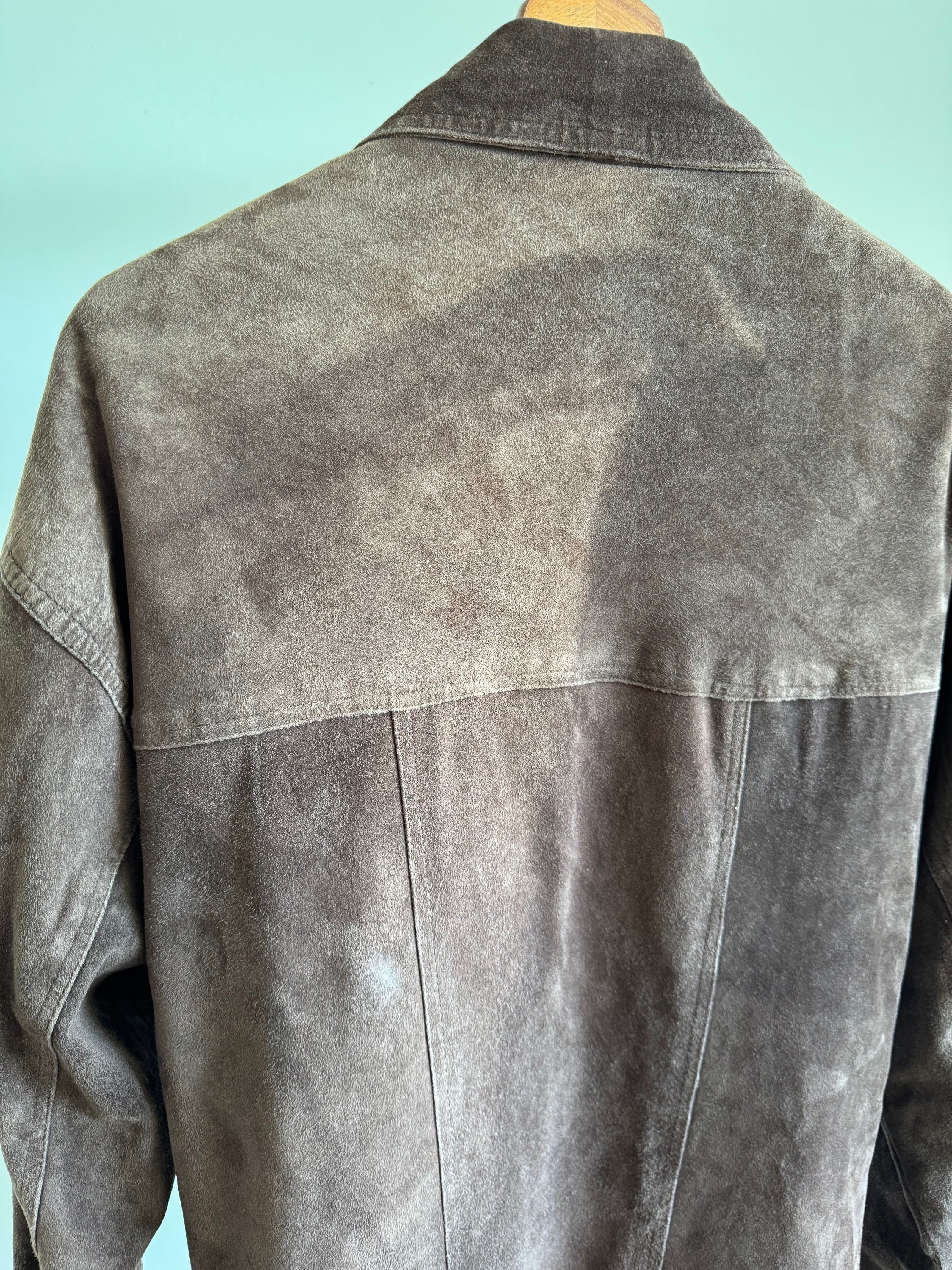 Super Oversized Vintage Dad Bomber Jacket