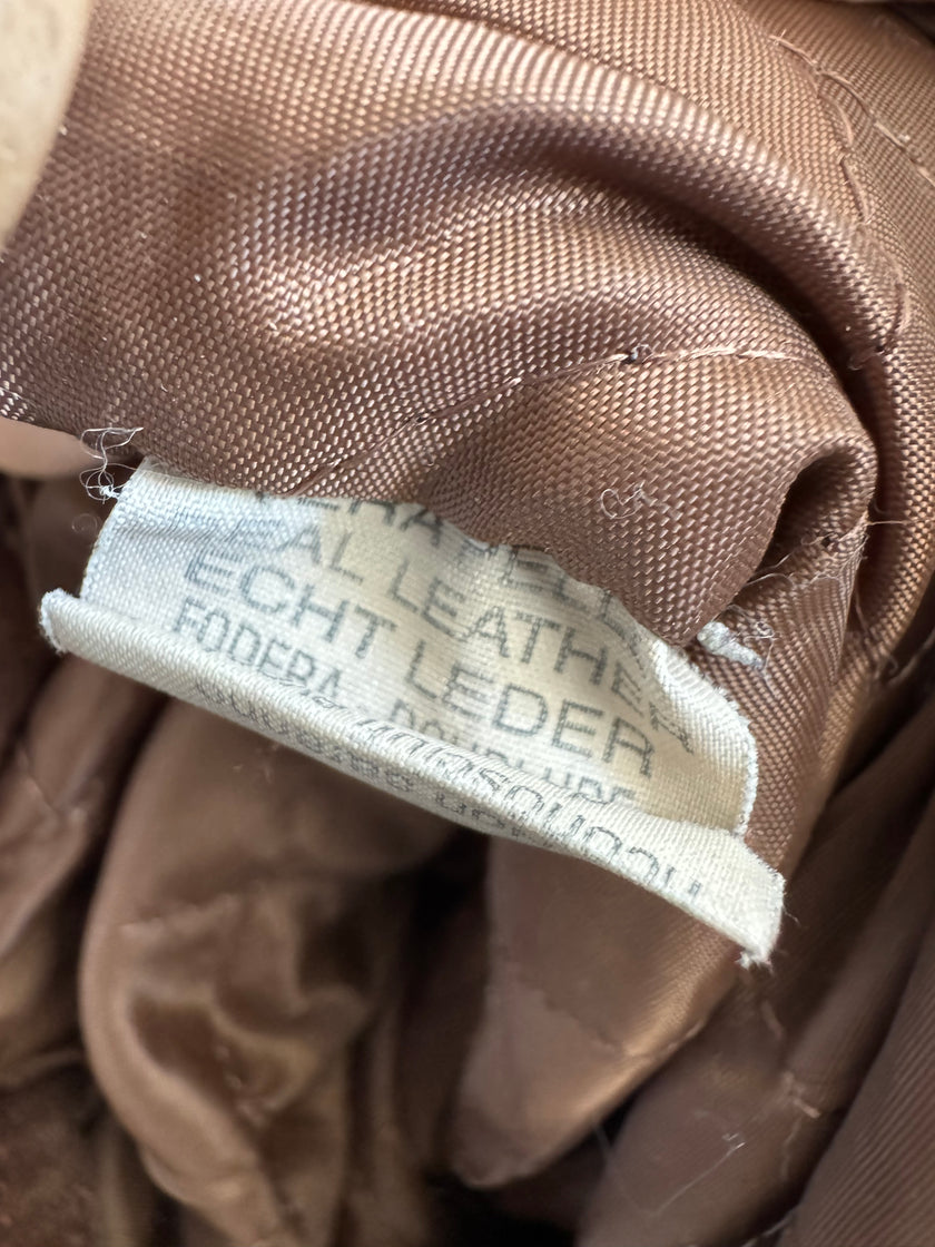 Vintage Brown / Camel Oversized Suede Jacket