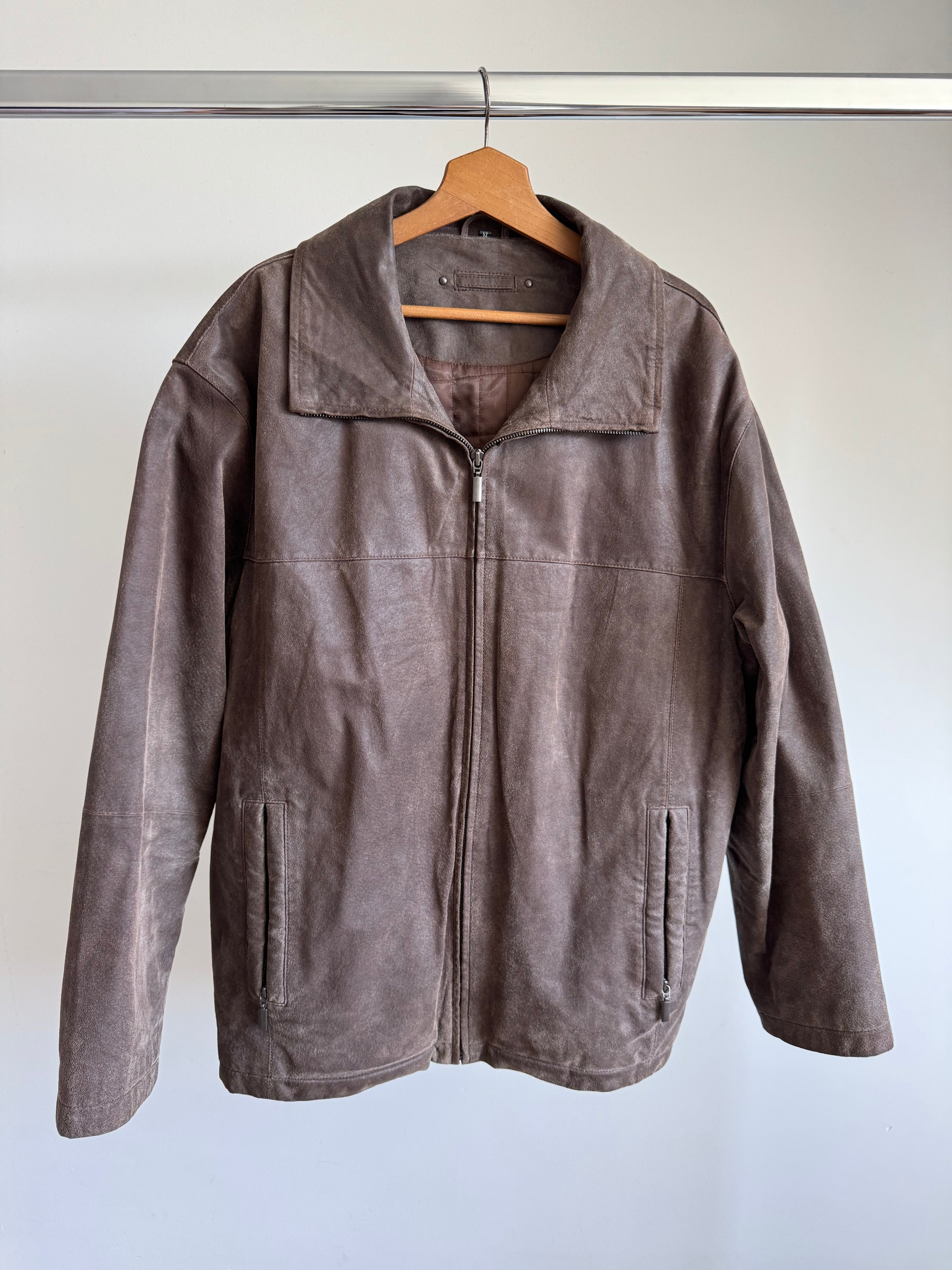Mega Oversized Brown Suede / Leather
