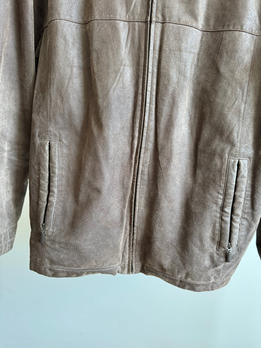 Mega Oversized Brown Suede / Leather