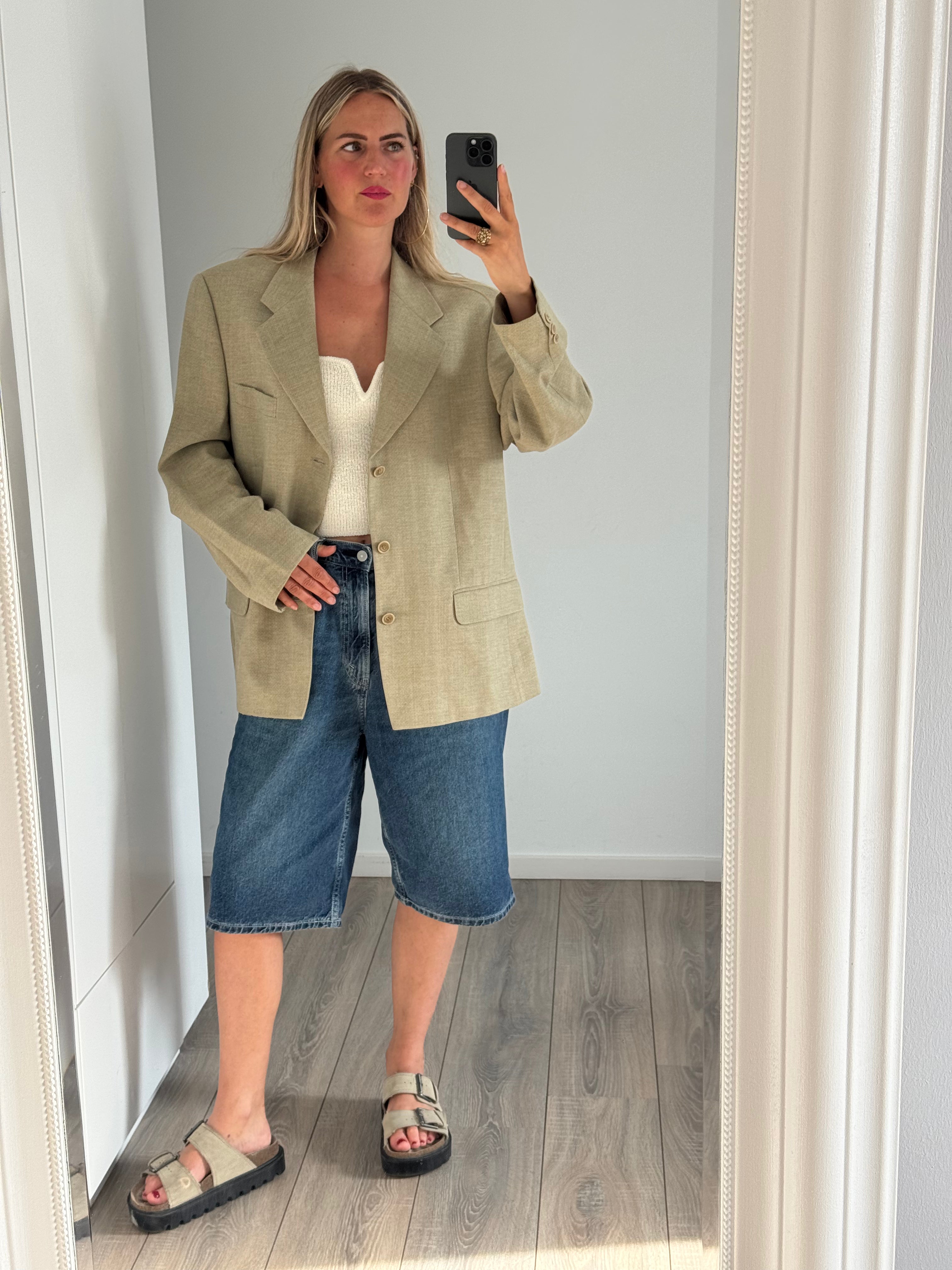 Beige / Khaki Vintage Blazer