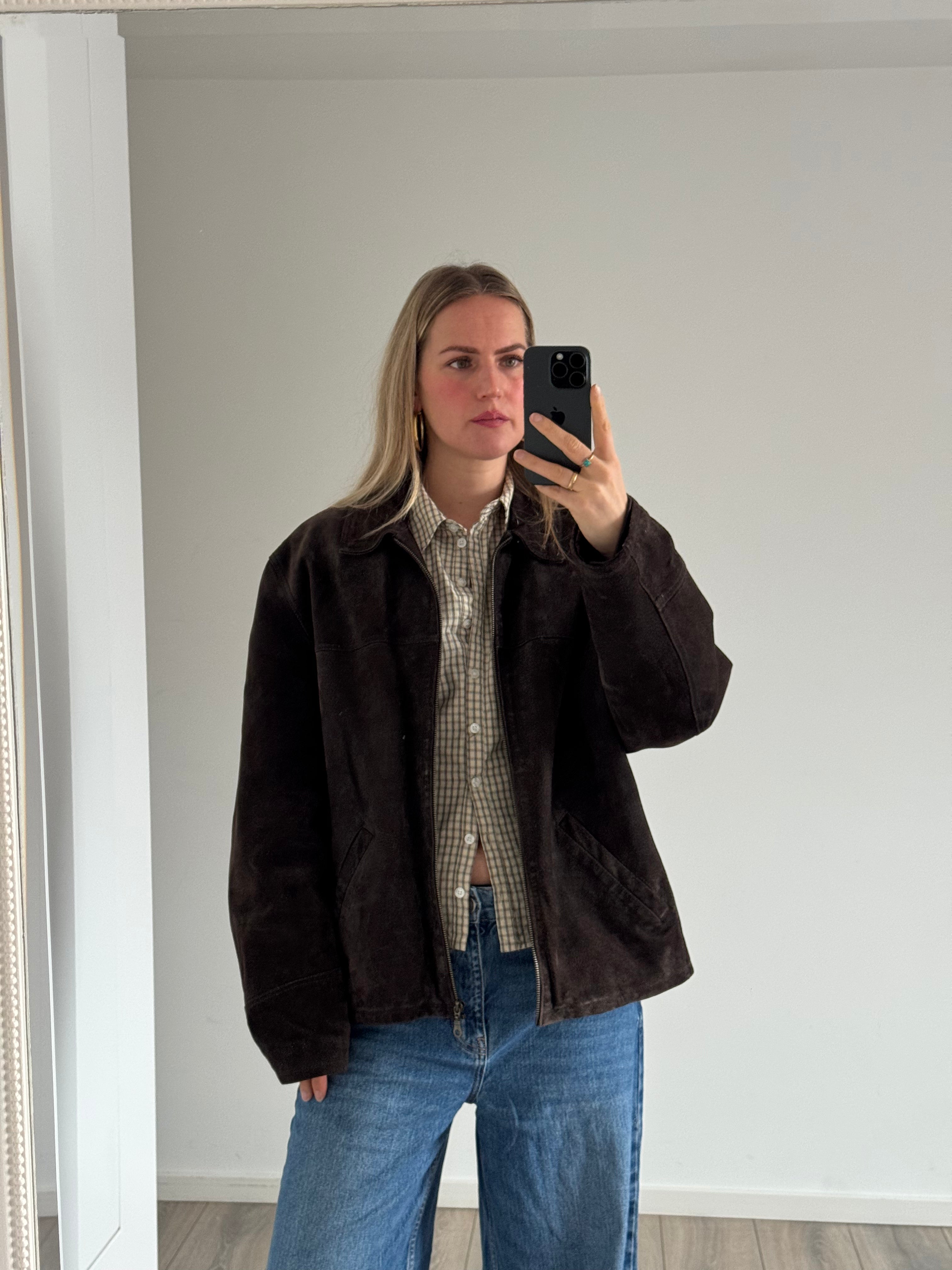 Brown Suede Vintage Jacket