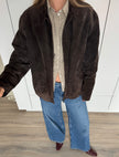Brown Suede Vintage Jacket