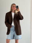 Dark Brown Vintage Blazer