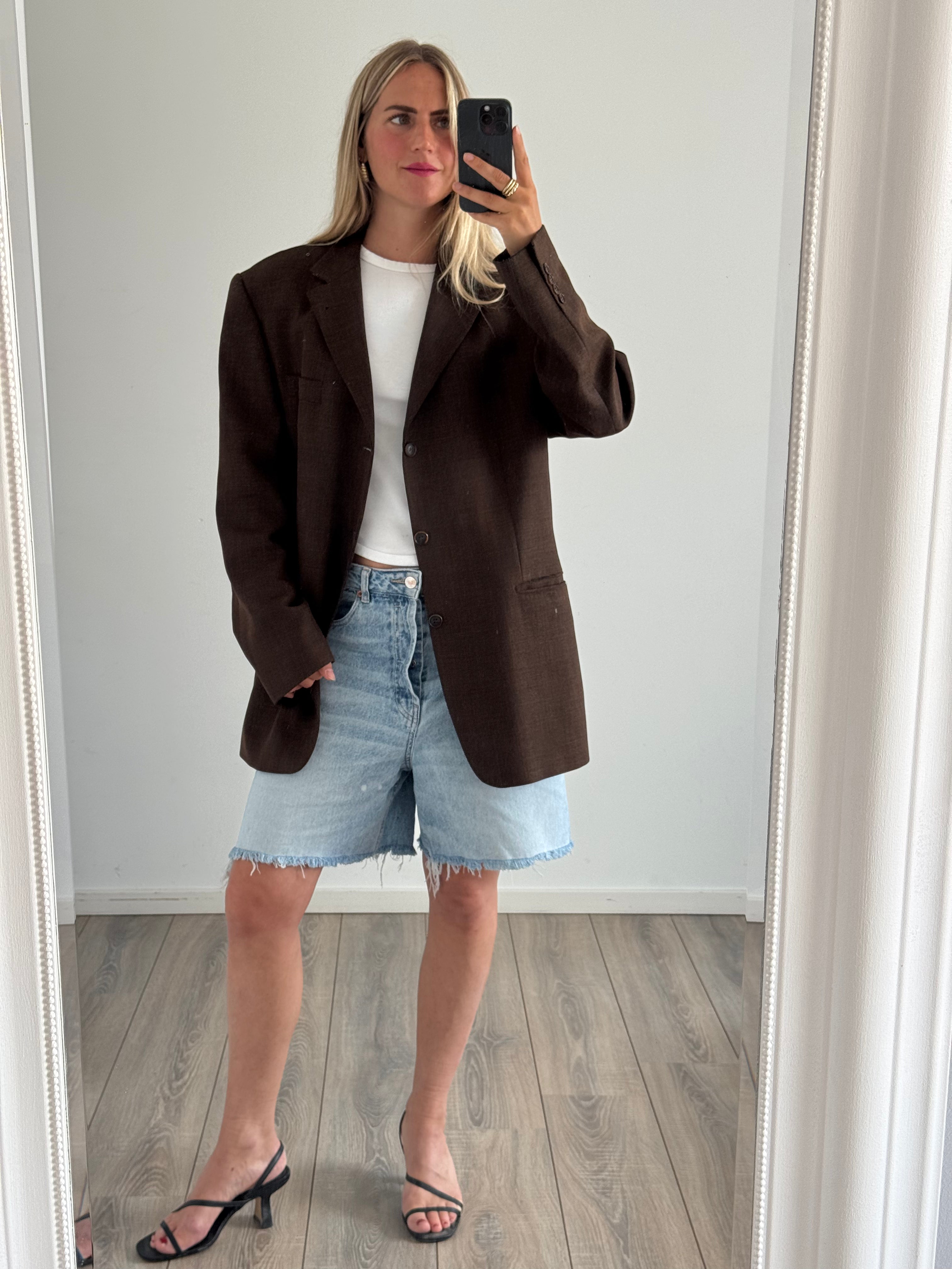 Dark Brown Vintage Blazer