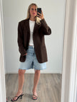 Dark Brown Vintage Blazer