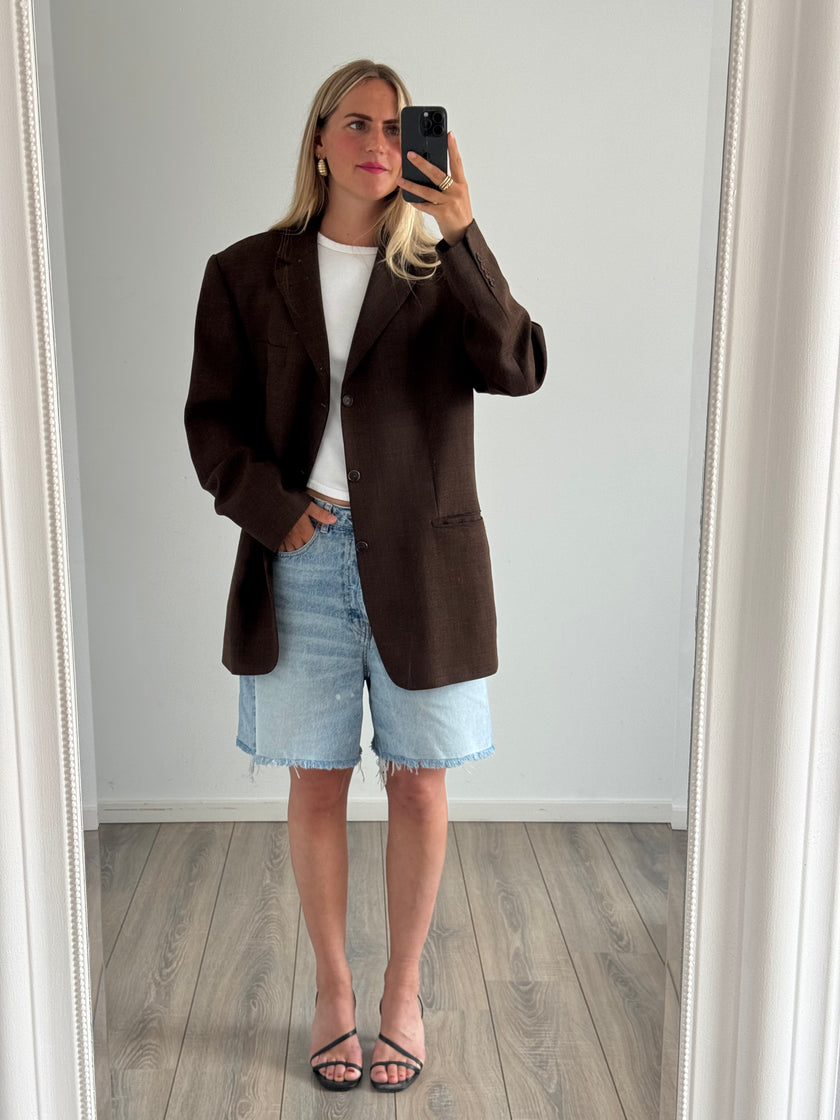 Dark Brown Vintage Blazer