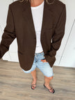Dark Brown Vintage Blazer