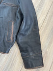 Bomboogie Worn Leather Moto Jacket