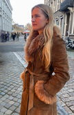 Penny Lane - Afghan Style Suede Winter Coat