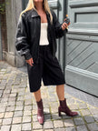 90s Black Bomberjacket