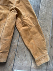 Beige Brown Camel Suede Vintage Jacket