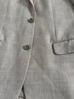 Light Beige Slightly Oversized Vintage Blazer