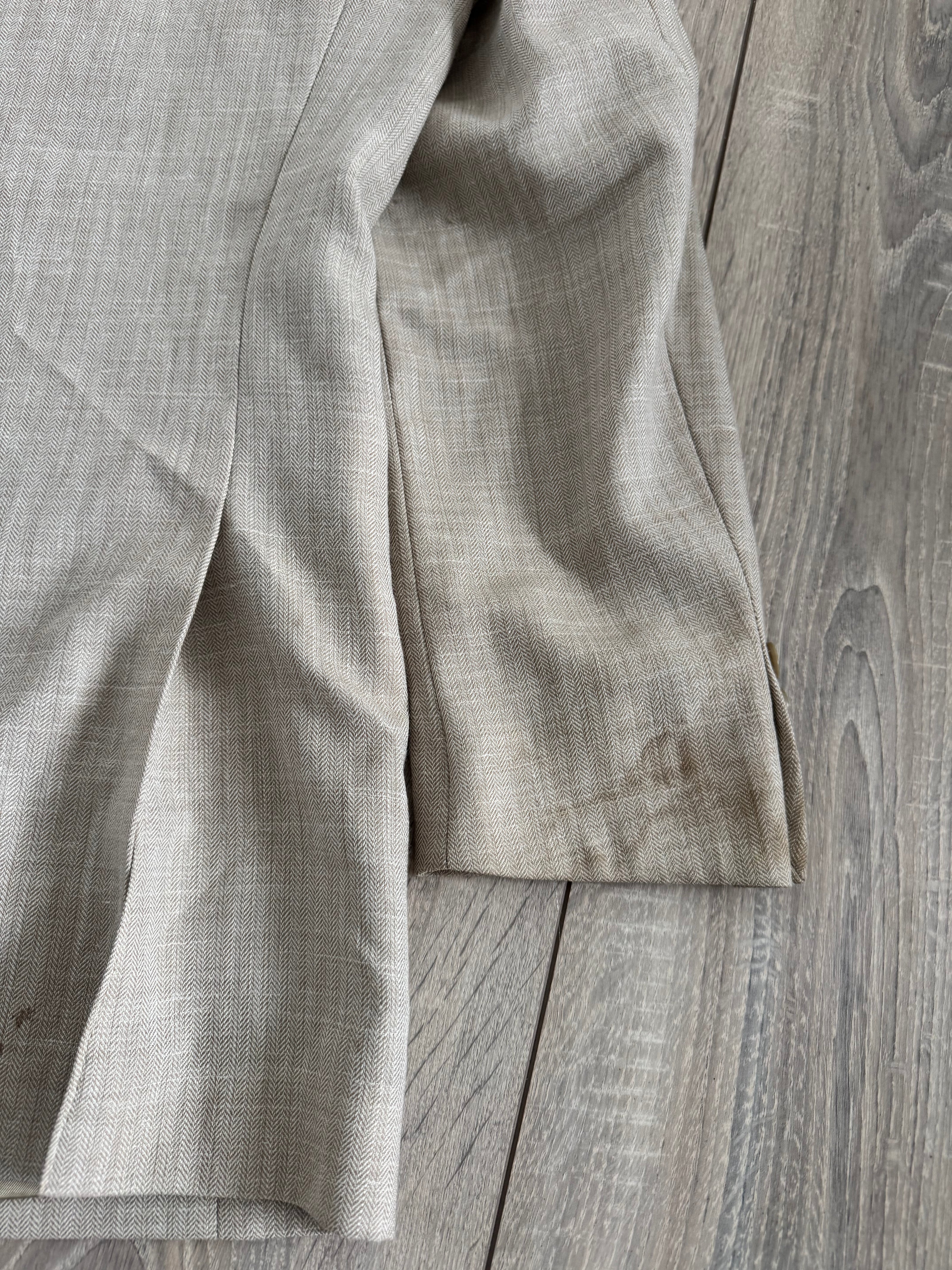 Light Beige Slightly Oversized Vintage Blazer