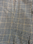 Grey Beige Checked Vintage Blazer