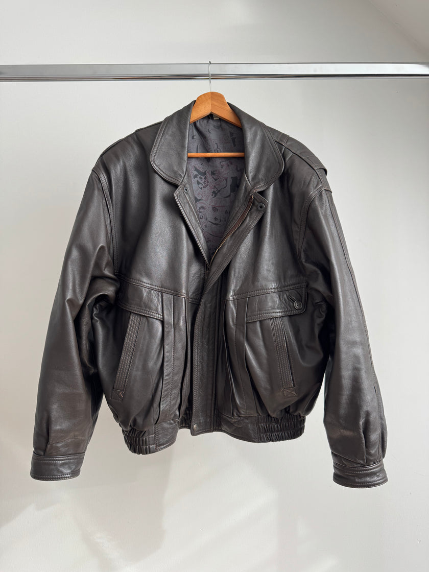 The Perfect Brown Bomberjacket