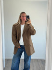 Brown Oversized Vintage Blazer
