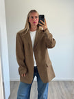 Brown Oversized Vintage Blazer