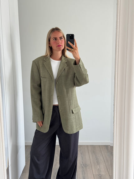 Khaki Green Vintage Blazer