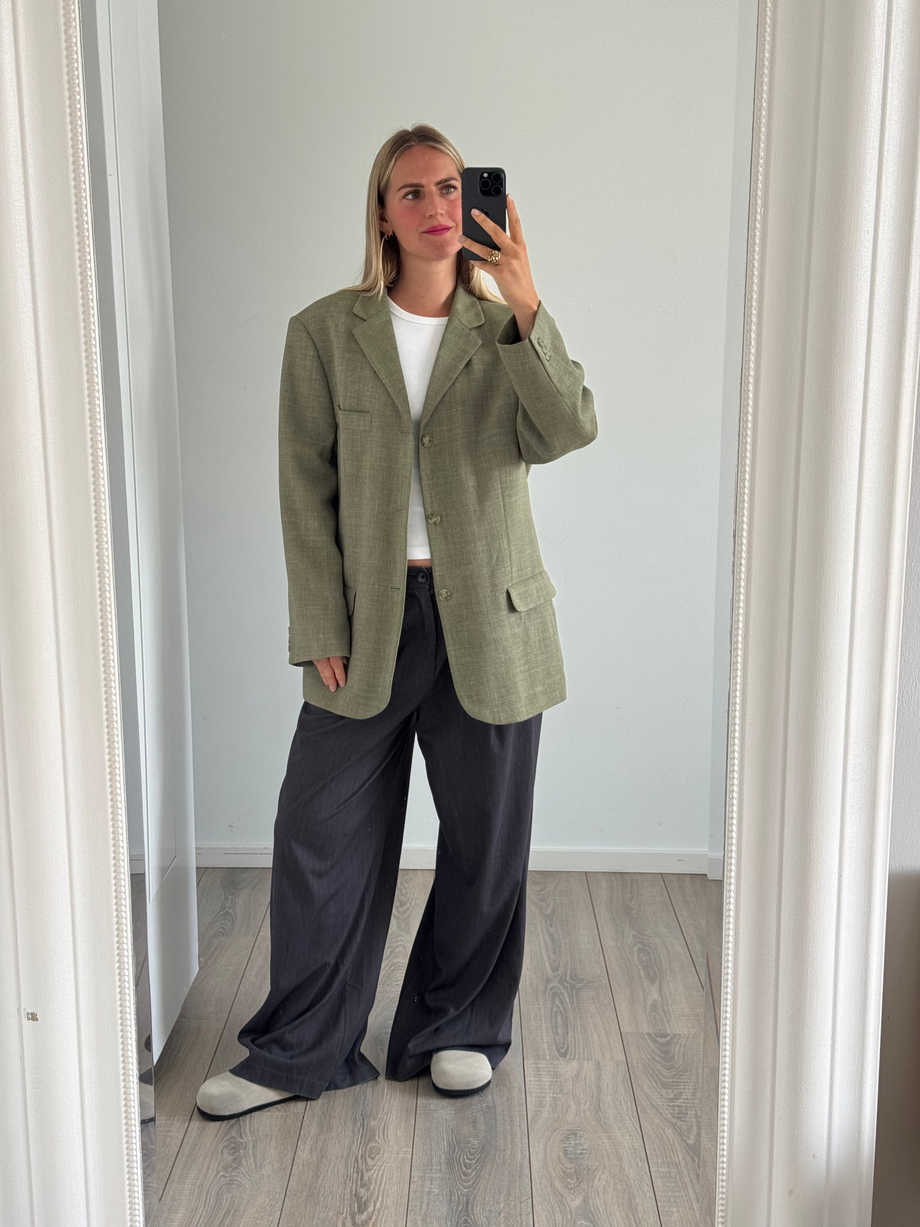 Khaki Green Vintage Blazer