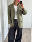 Khaki Green Vintage Blazer