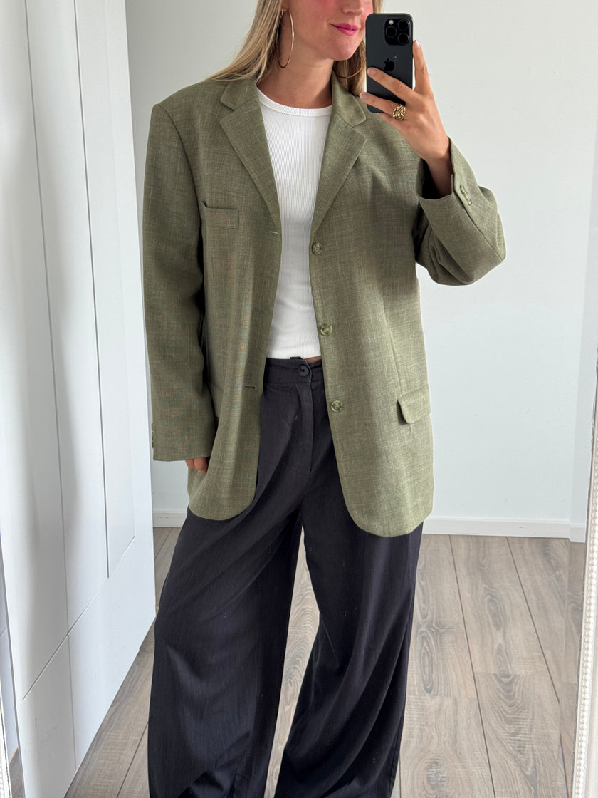 Khaki Green Vintage Blazer