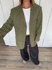 Khaki Green Vintage Blazer