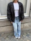 The Perfect Brown Bomberjacket